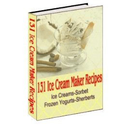 131 ice cream maker recipes