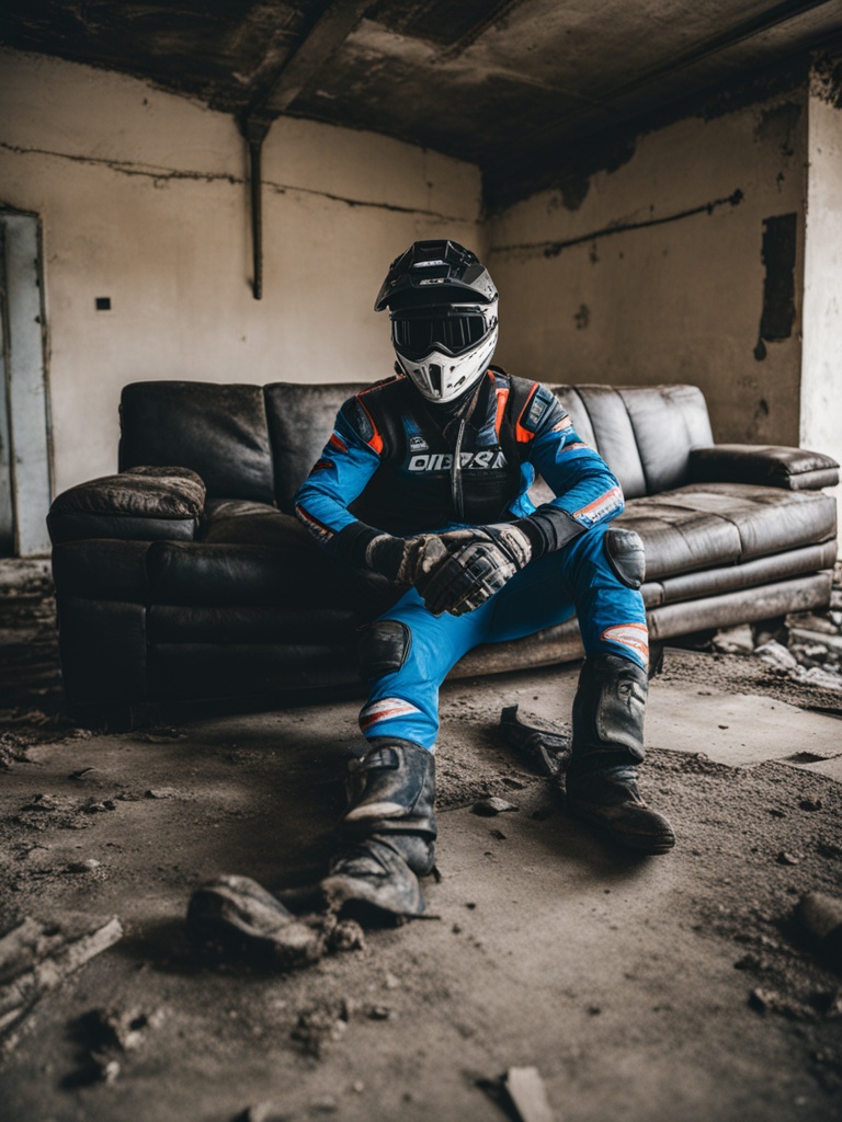 Kinkstr in Motorcross Gear